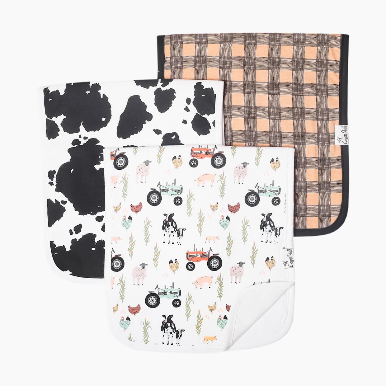 Printed Burp Cloth Set