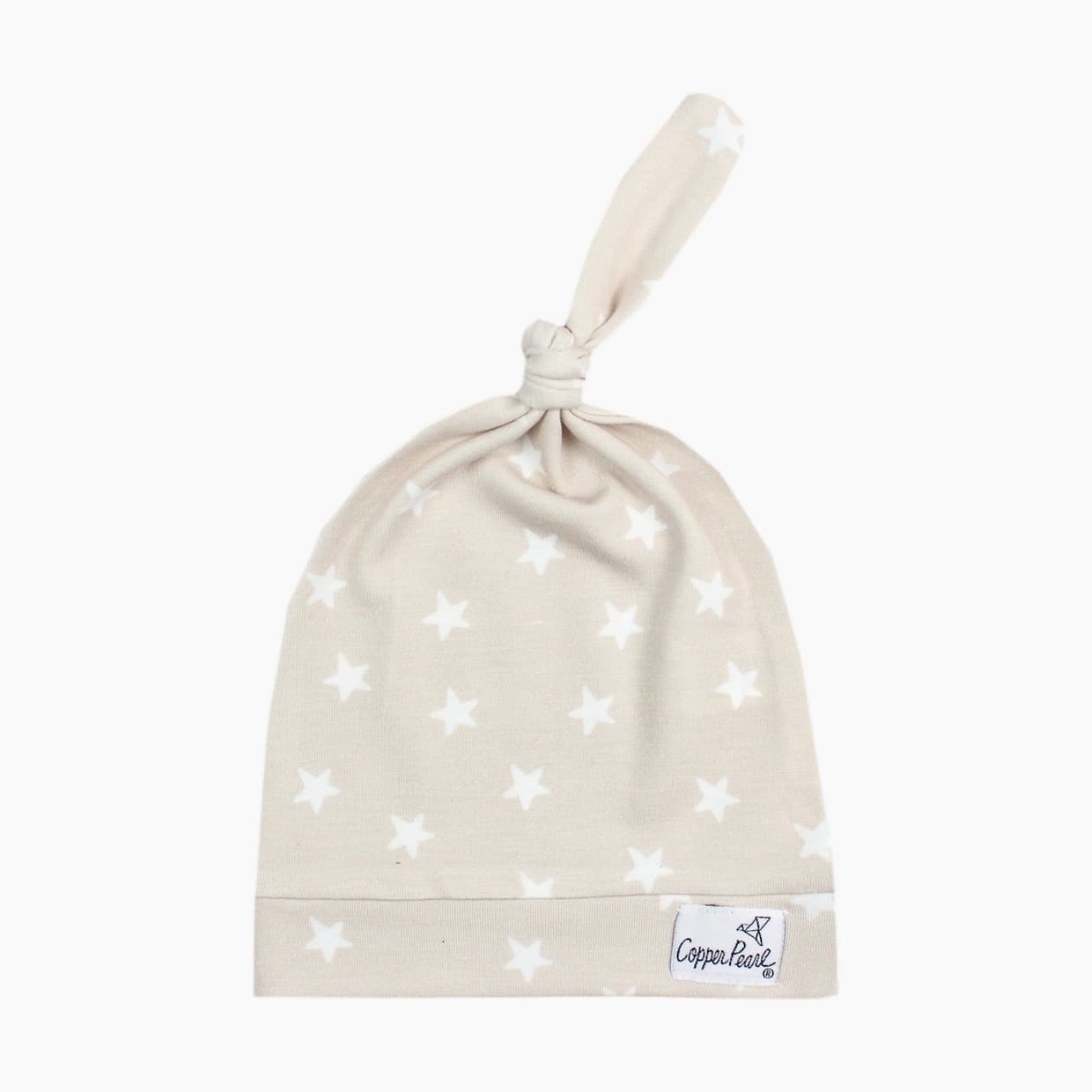 Printed Top Knot Hat