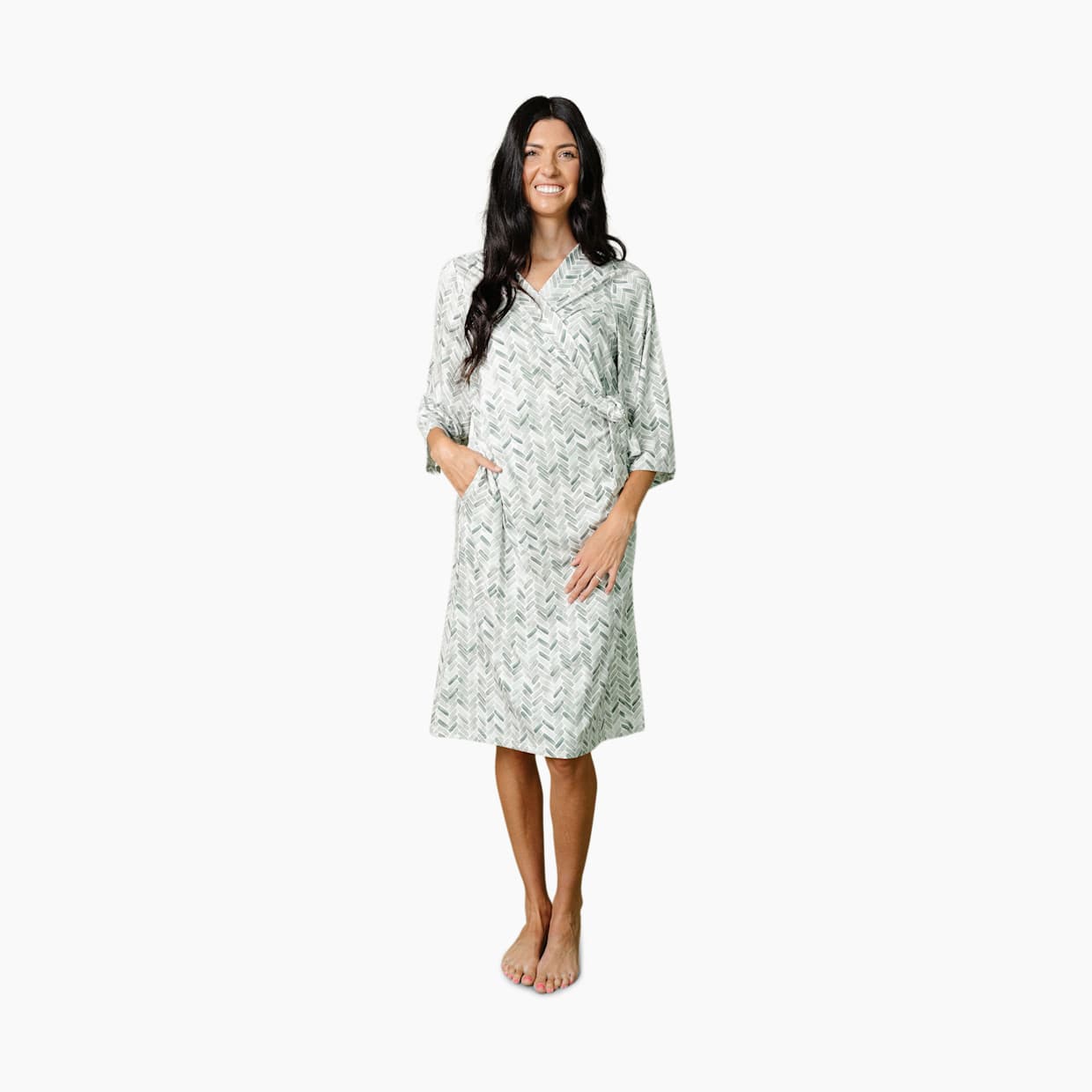 Printed Women's Everyday Robe