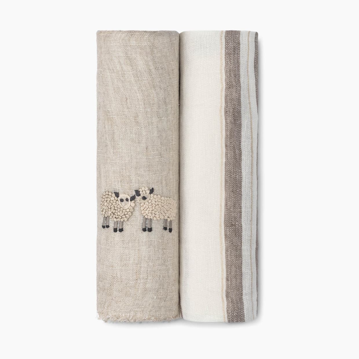 Finley 2-Piece Linen Swaddle Set