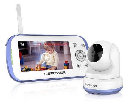 Digital Sound Activated Video Record Baby Monitor