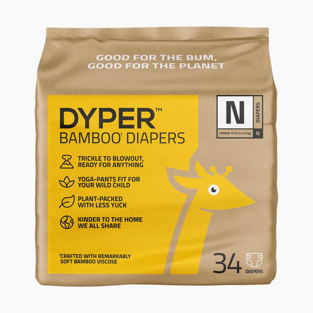 Bamboo Viscose Baby Diapers