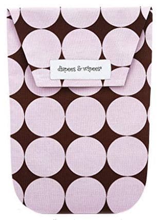 Diaper Bag Pink Disco Dot