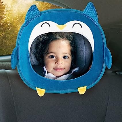 Easy View Owl Character Baby Car Mirror