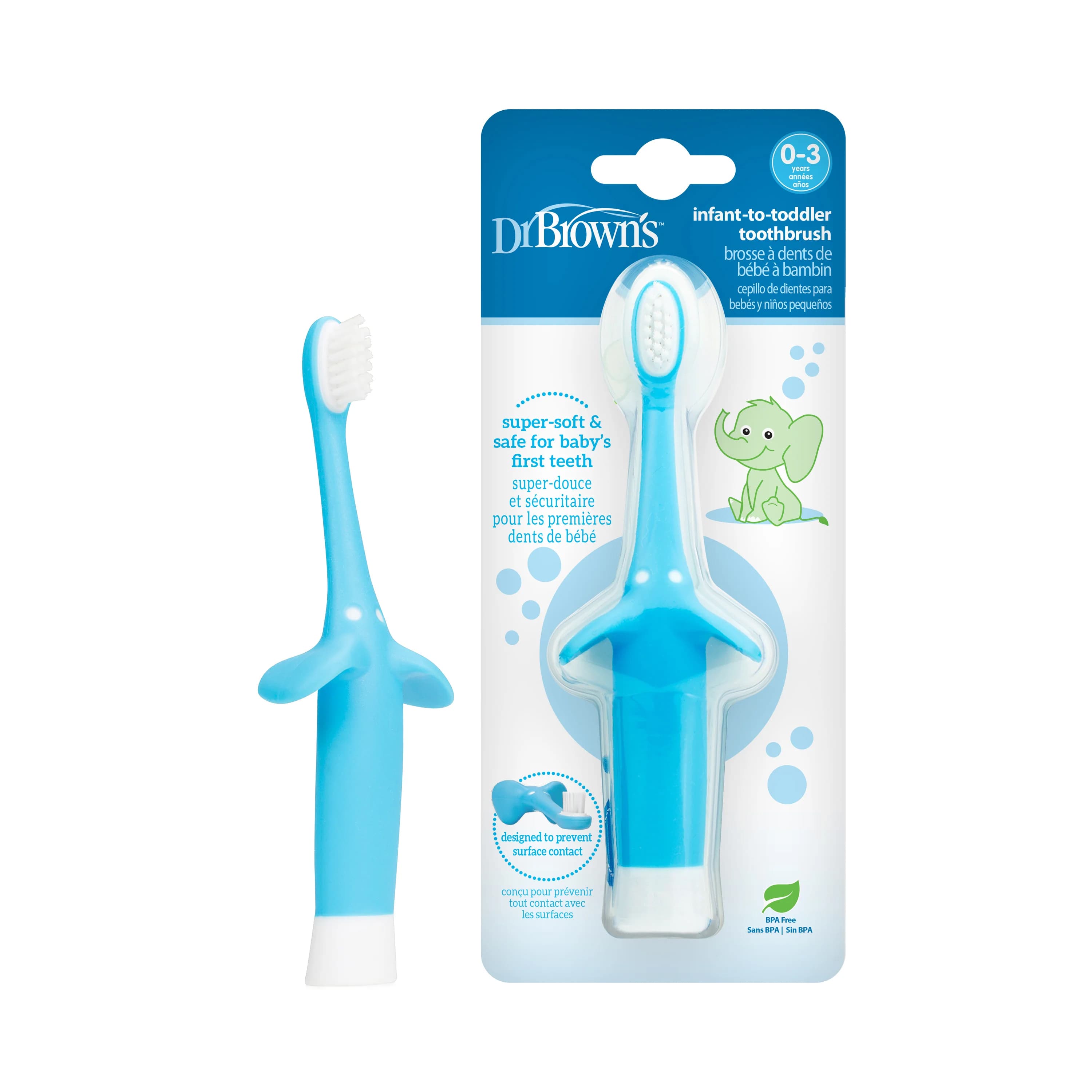 Infant-to-Toddler Toothbrush 0-3 Years