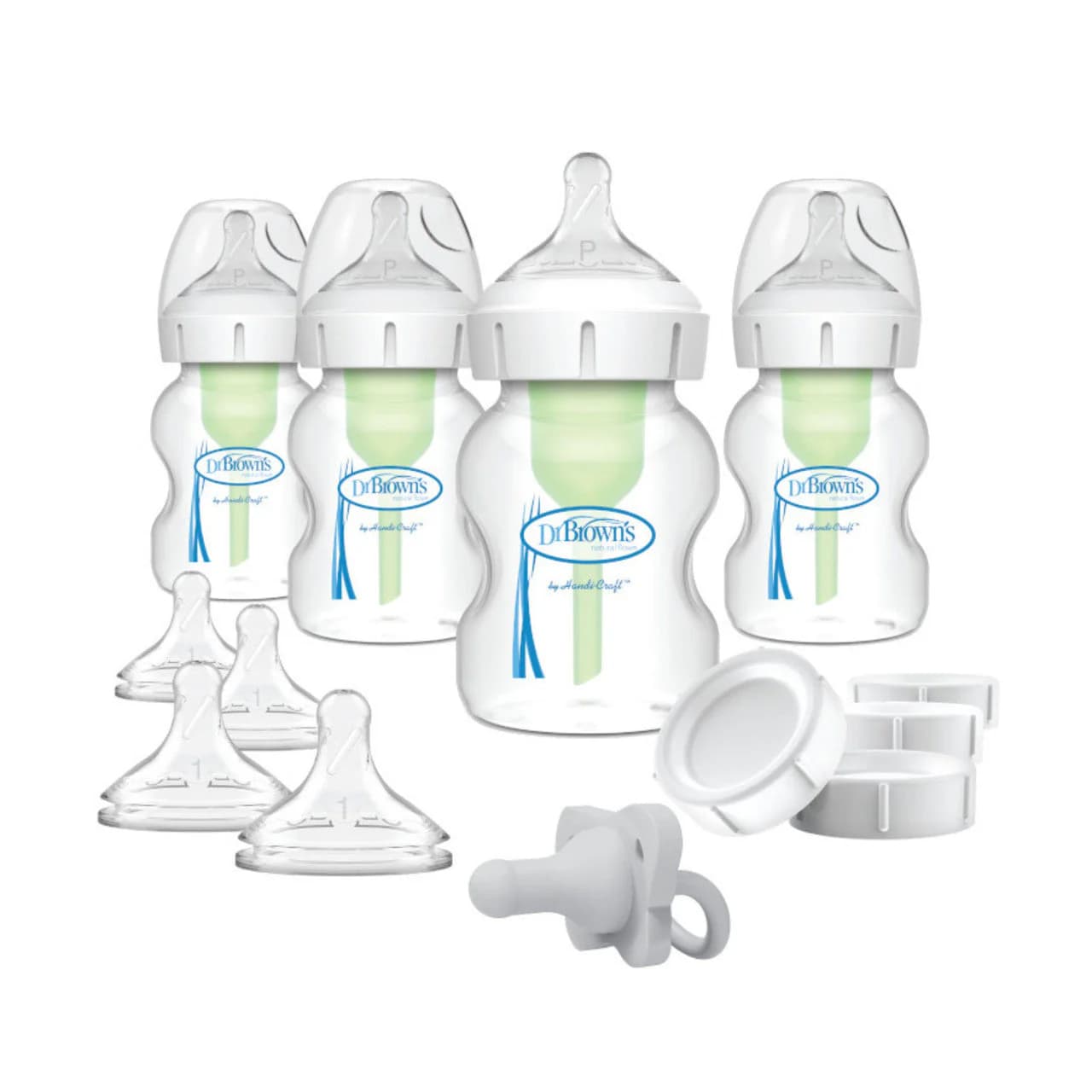 Options+ Wide-Neck Breast to Bottle Slow Flow Set