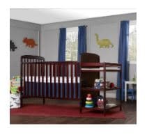 On Me Anna 4-in-1 Full Size Crib And Changing Table Combo