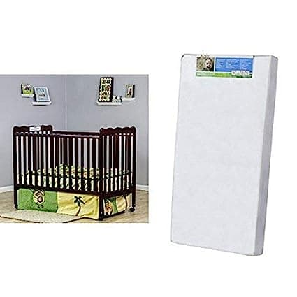 On Me Classic 2 in 1 Convertible Stationary Side Crib