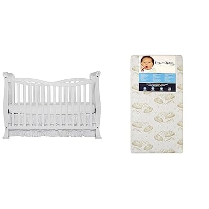 On Me Violet 7 in 1 Convertible Life Style Crib