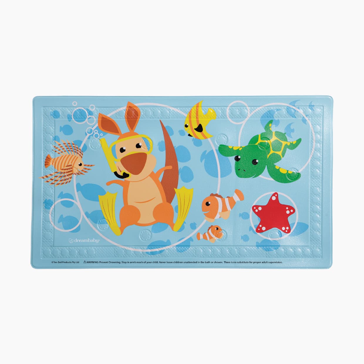 Anti-Slip Bath Mat with Too Hot Indicator