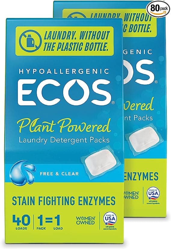 Laundry Detergent Packs 80 Loads