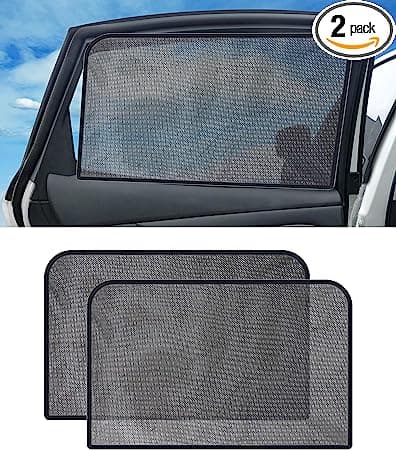 2 Pack Universal Car Shades for Front Windows