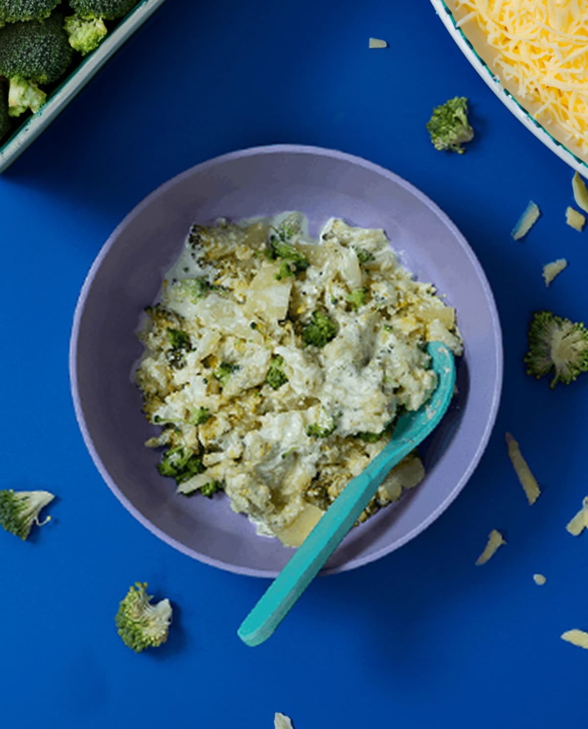 Dinner Cheesy Broccoli + Potato Gratin