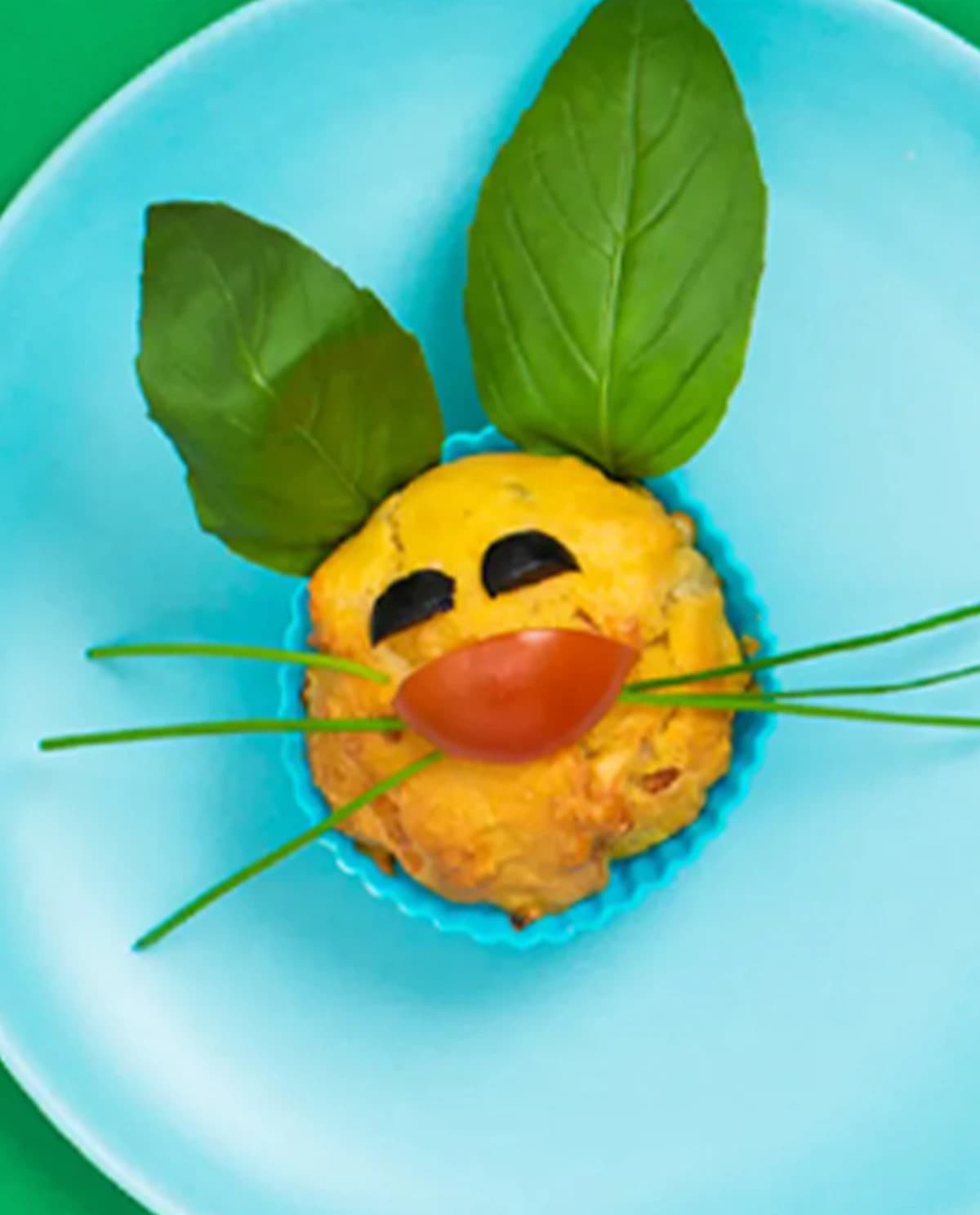 Snacks Cheesy Bunny Muffins