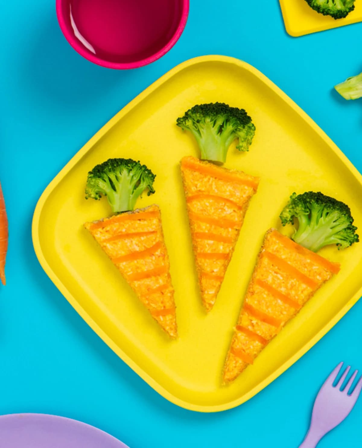 Snacks Cheesy Carrot Toasties