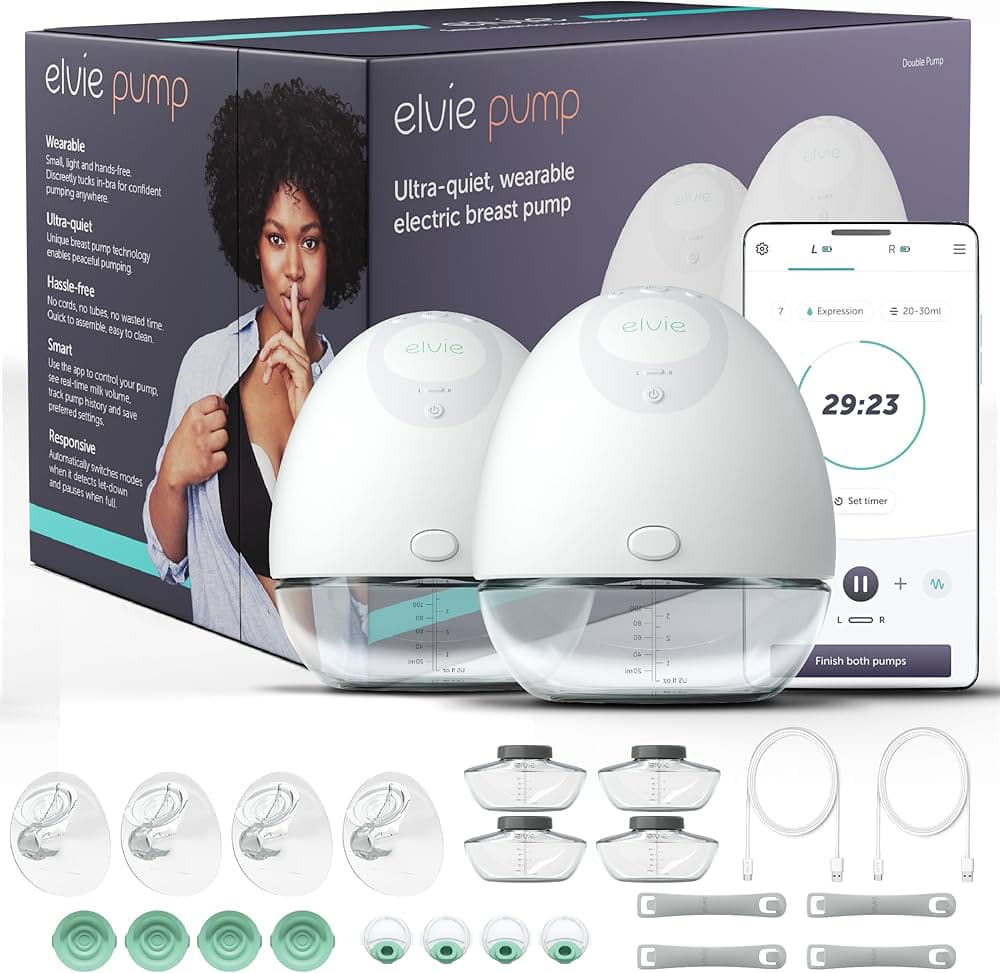 Hands-Free, Wearable Electric Breast Pump