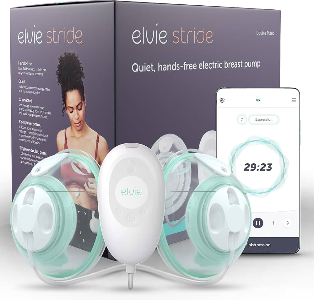 Stride Hands Free Double Electric Breast Pump