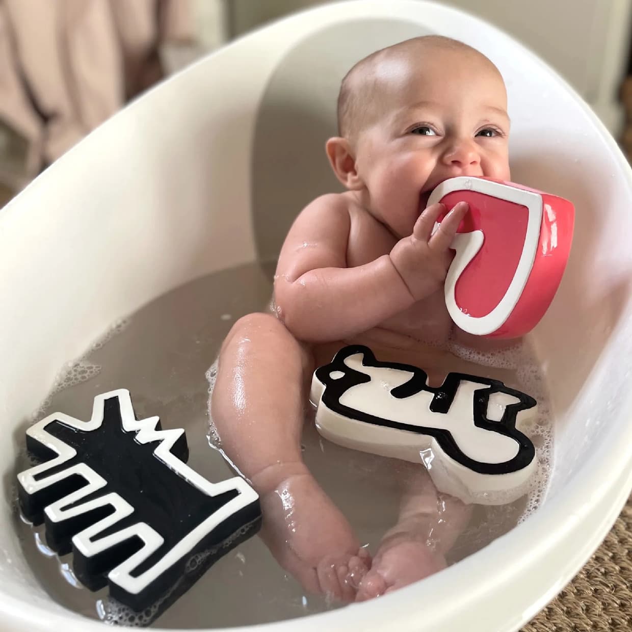 Keith Haring Bath Toys