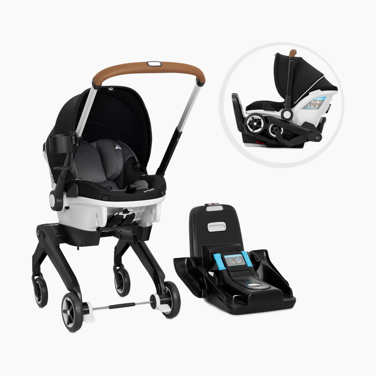 Gold Shyft DualRide Infant Car Seat and Stroller Combo