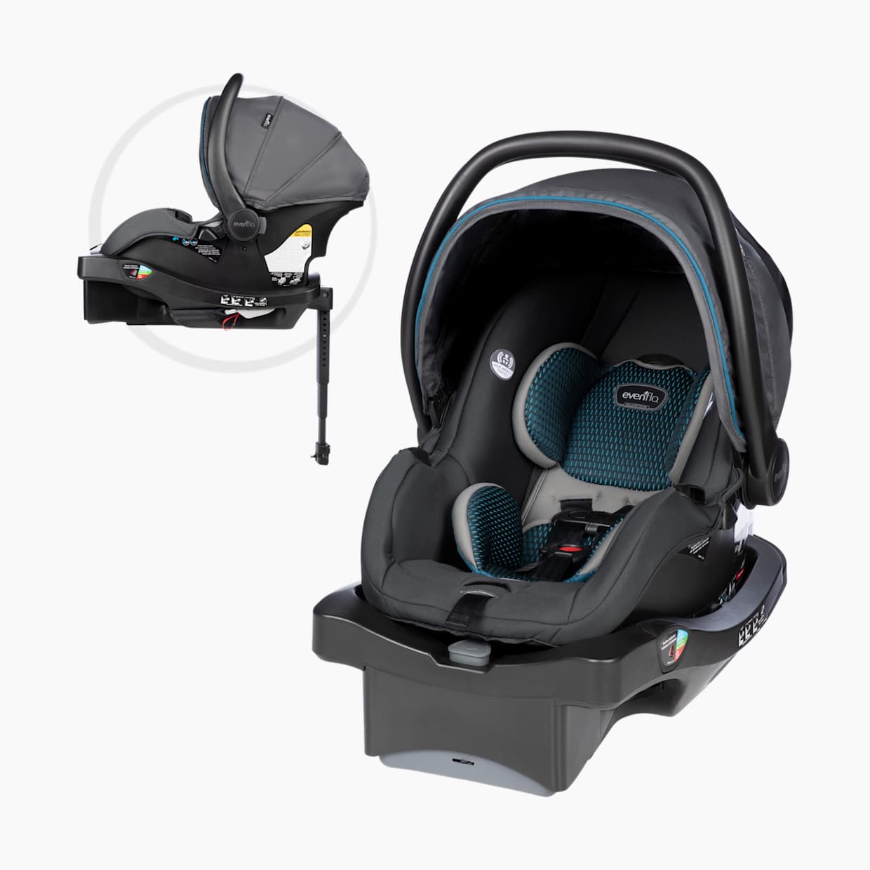 Litemax DLX Infant Car Seat with SafeZone Load Leg Base