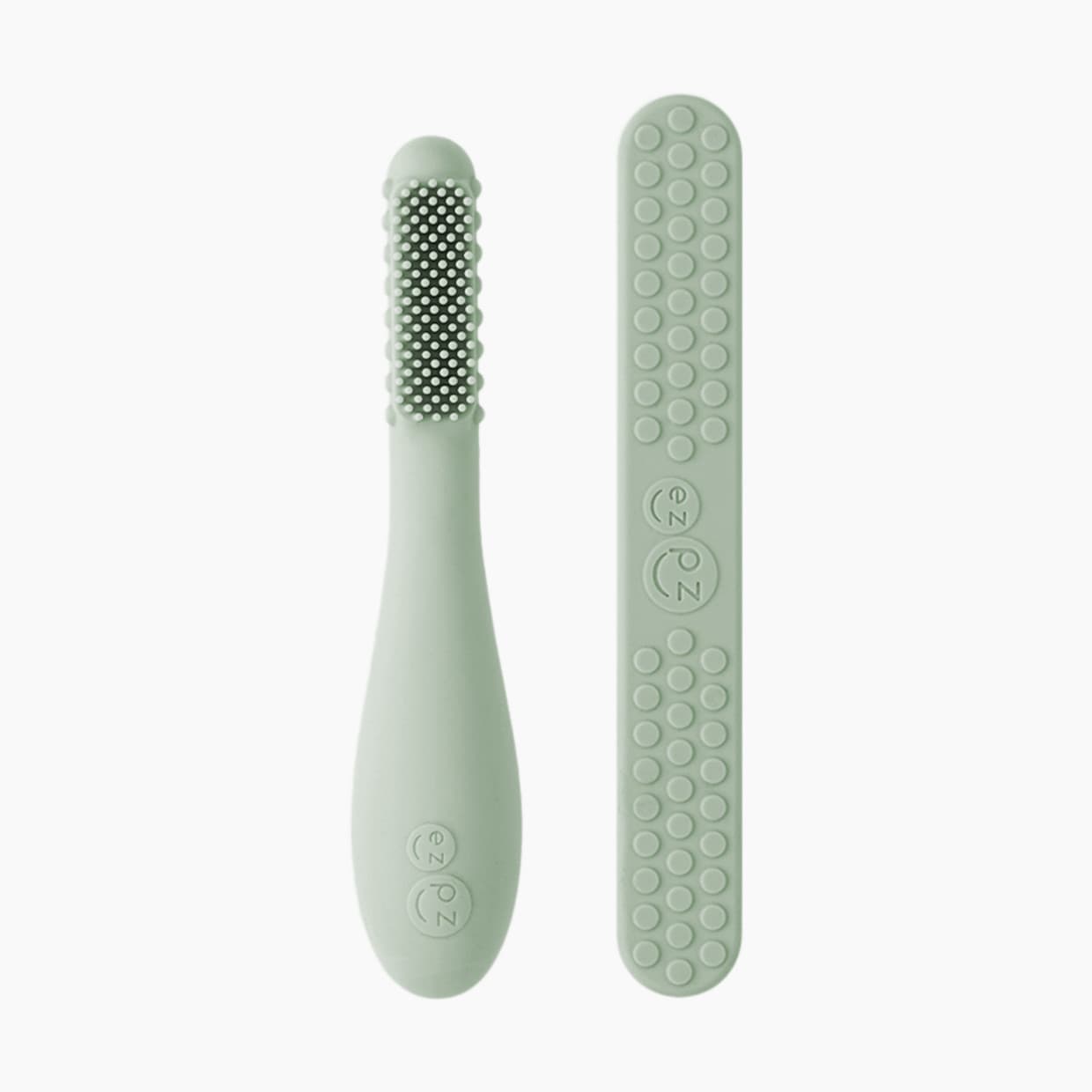 Baby-Led Toothbrush + Sensory Tongue Depressor Dual Pack