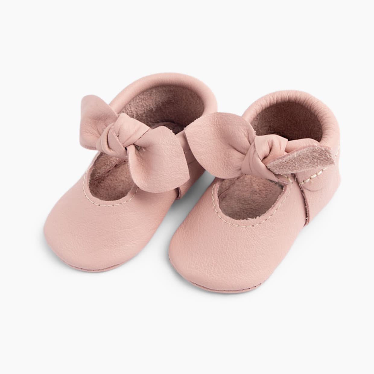 Knotted Bow Moccasins