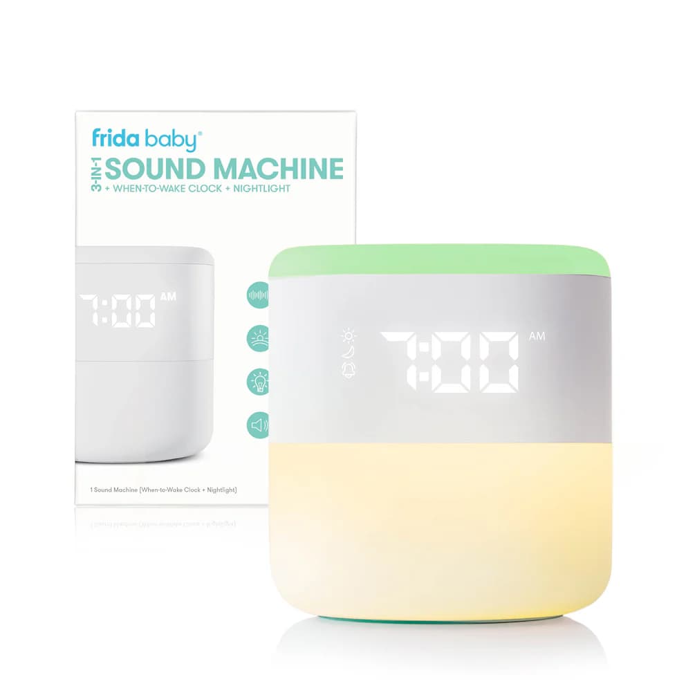 3-in-1 Sound Machine & When-To-Wake Clock & Nightlight