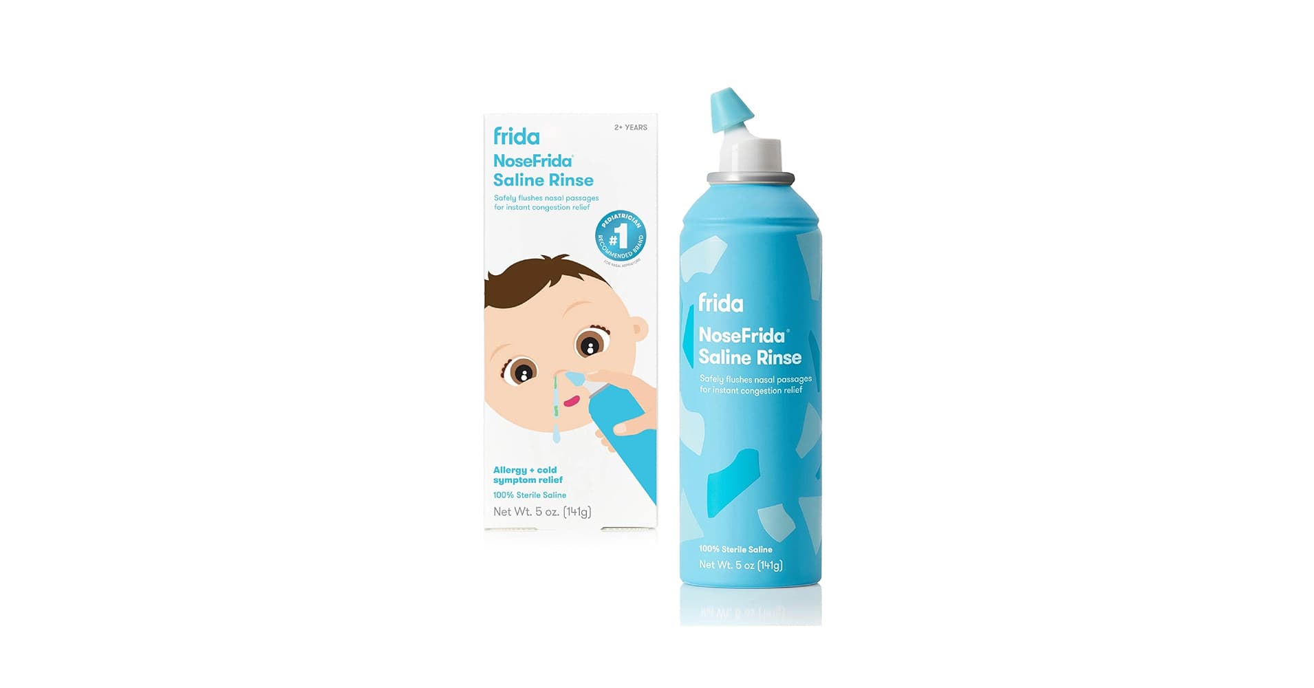 NoseFrida Saline Rinse