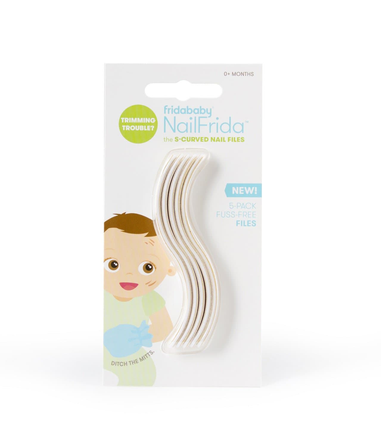NailFrida The S-Curved Baby Nail Files