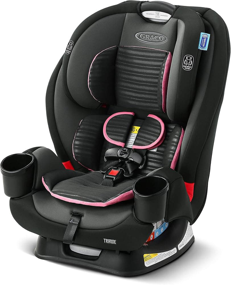 TriRide 3 in 1 Three Modes of Use from Rear Facing to Highback Booster Car Seat