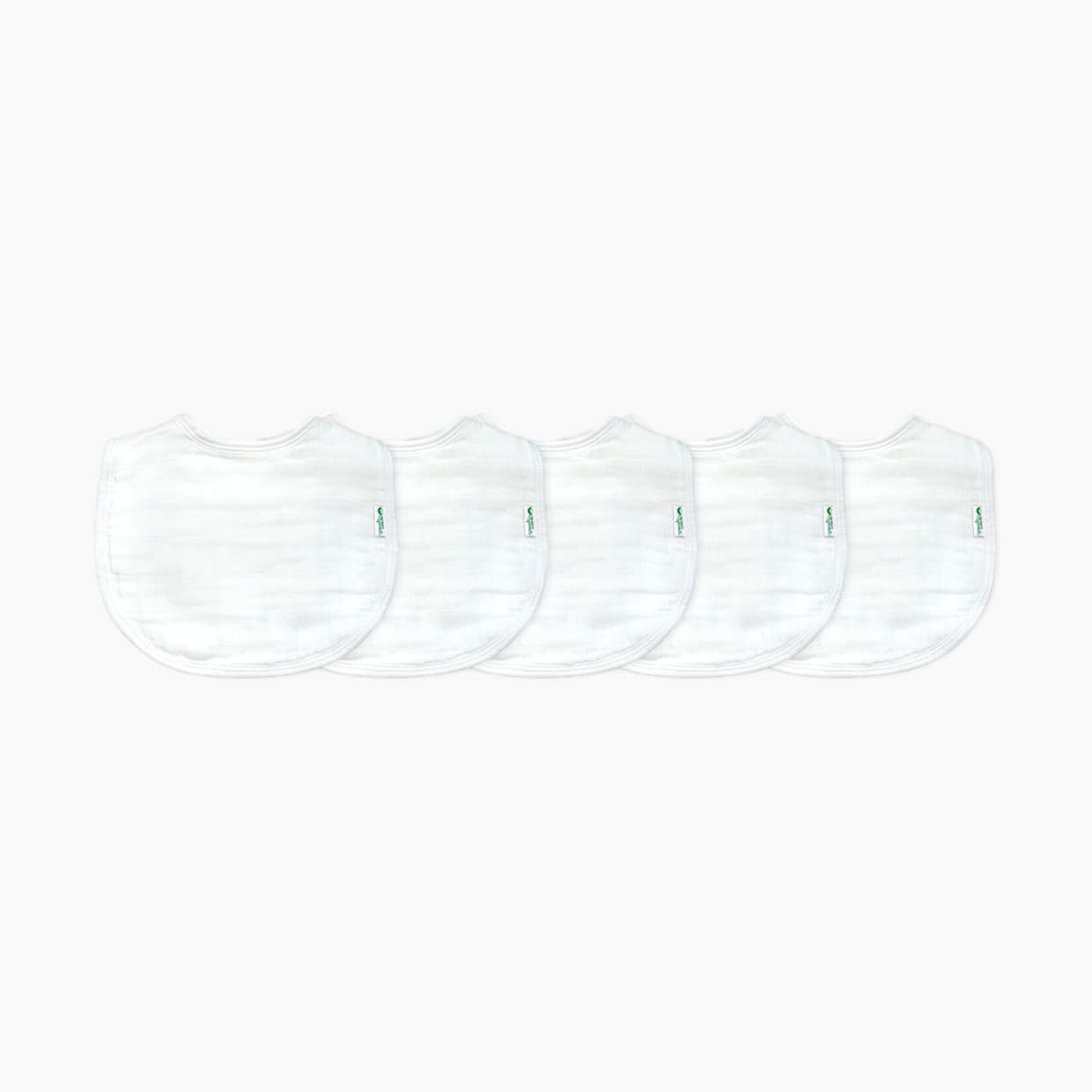 Organic Muslin Bibs (5 Pack)