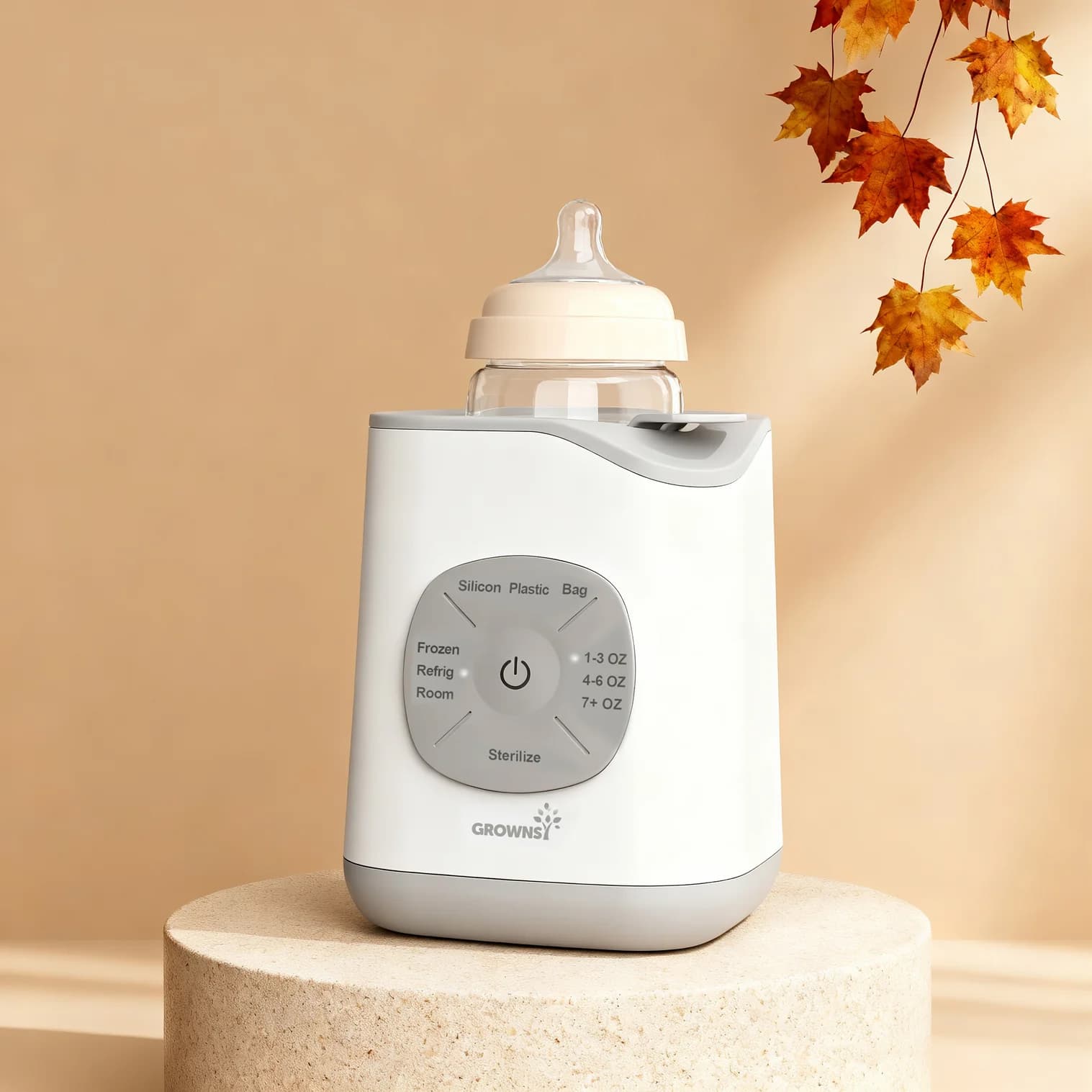 10-in-1 Baby Bottle Warmer, Accurate Temp Control & Multi-Function