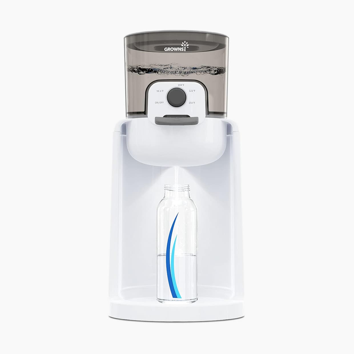 Baby Bottle Warmer with Smart Thermostat & Night Light