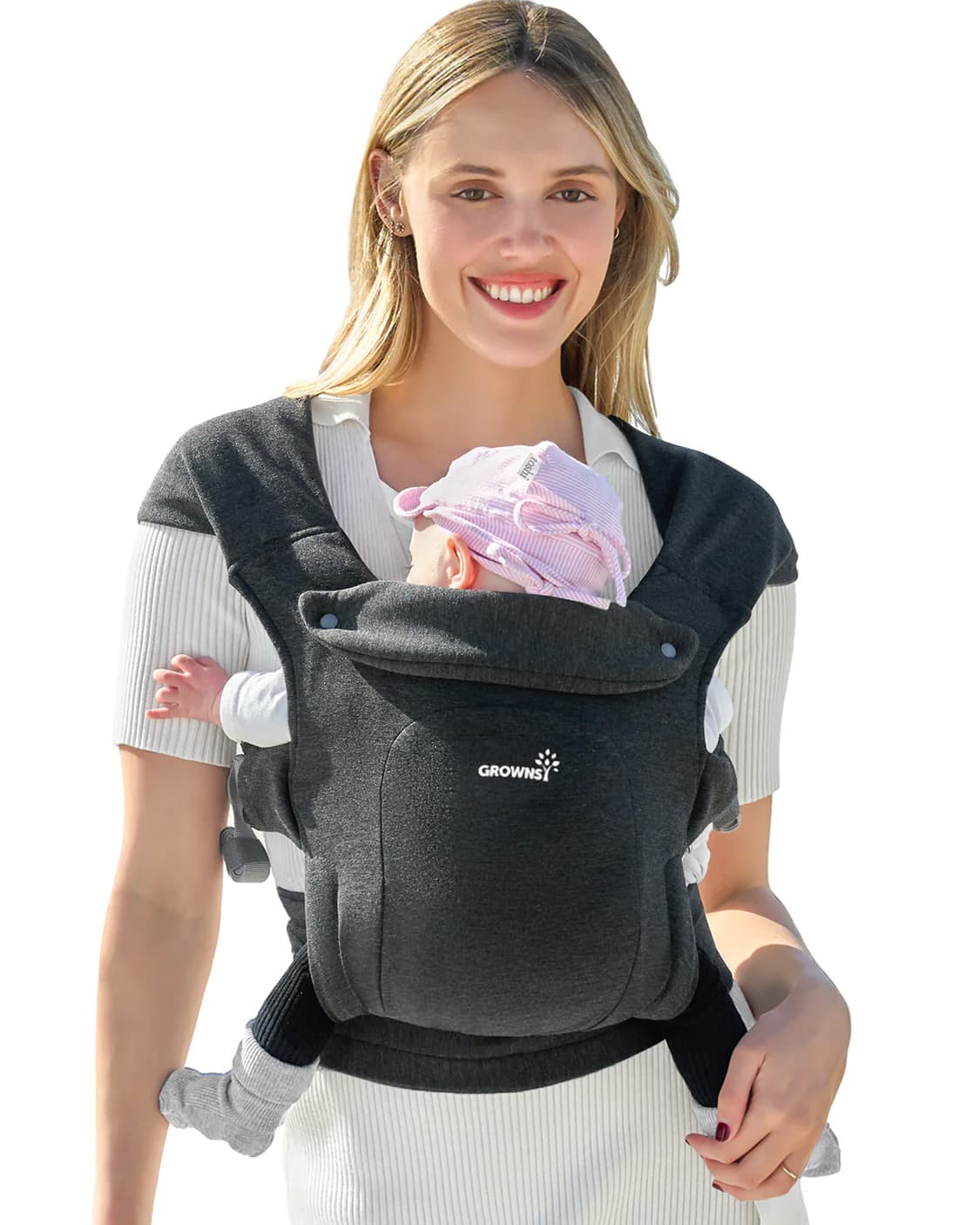 Ergonomic Baby Carrier with Head Support – Newborn to Toddler