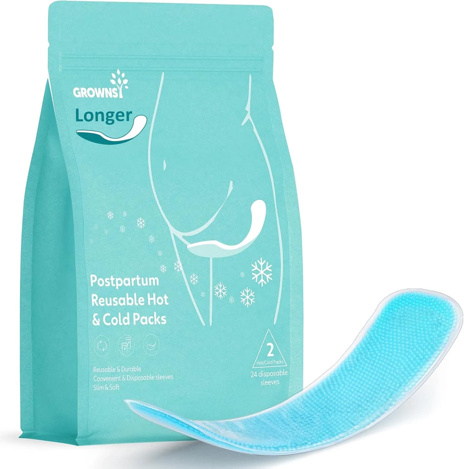 Heating and Cooling Postpartum Essentials Pads