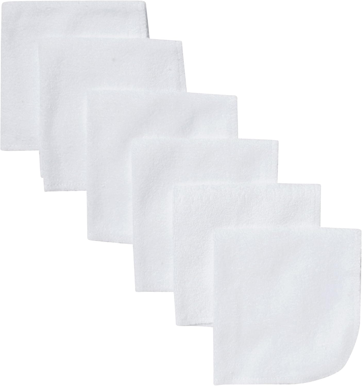 Washcloth White 6-Count
