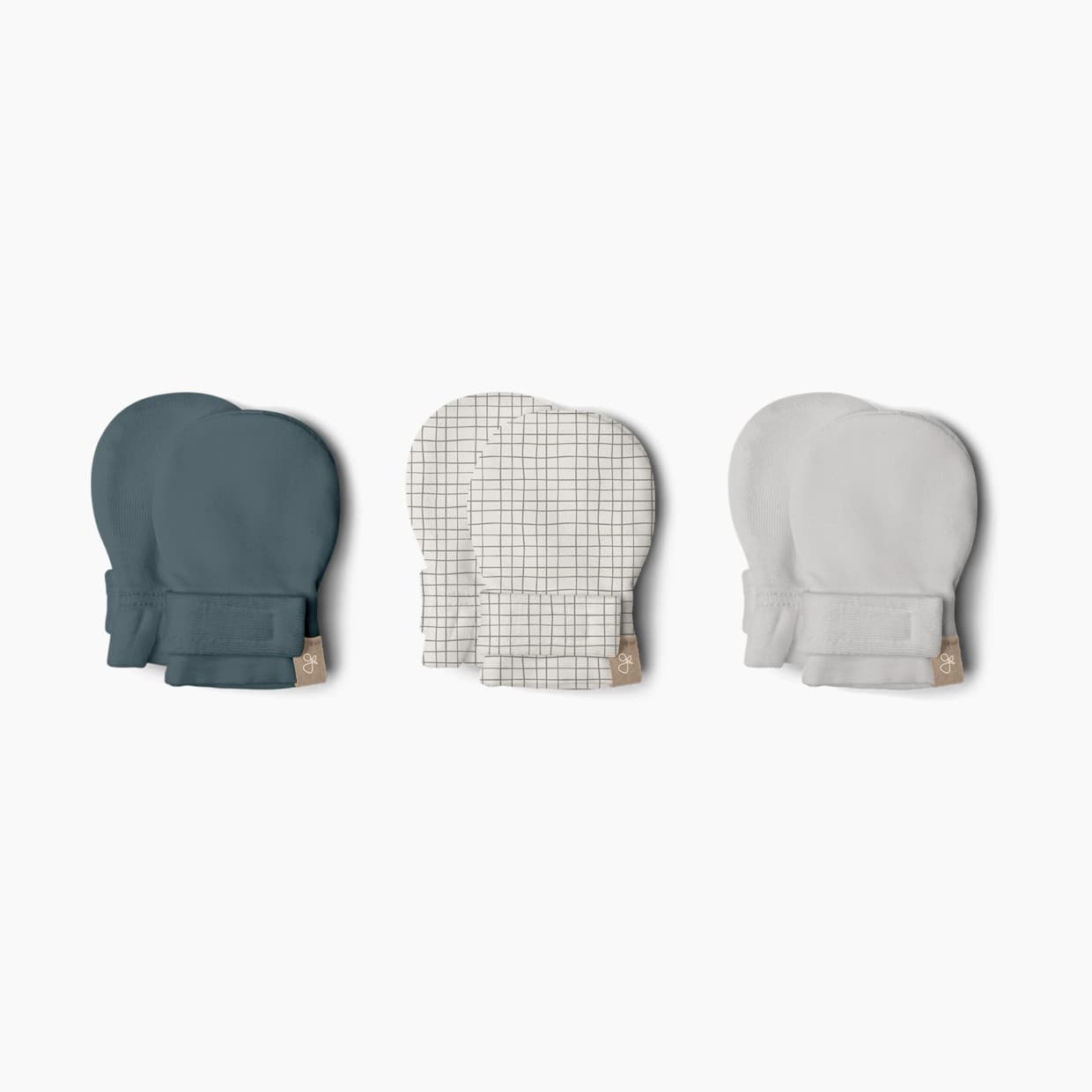 Stay-On Baby Mitts (3 Pack)