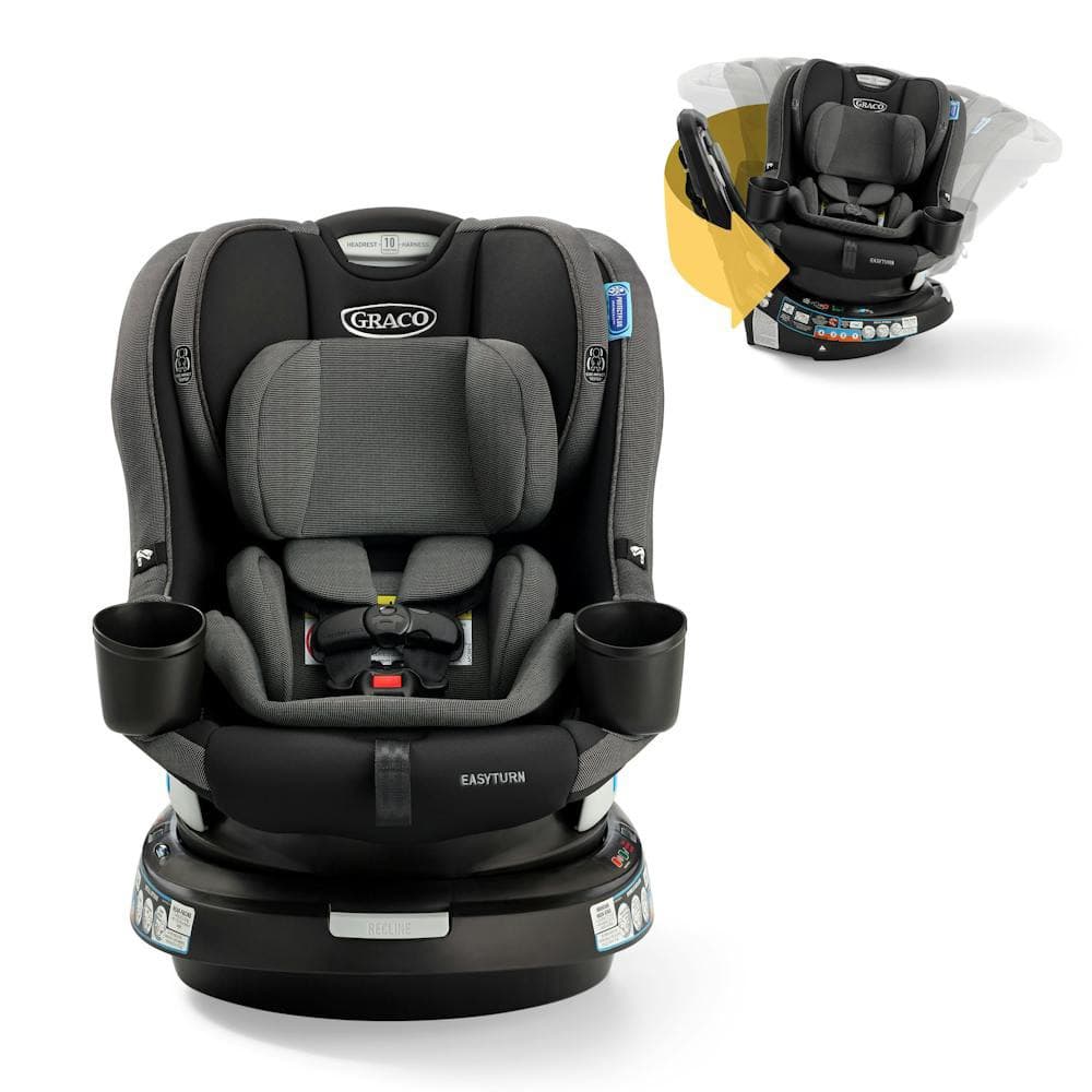 EasyTurn 360 2-in-1 Rotating Convertible Car Seat