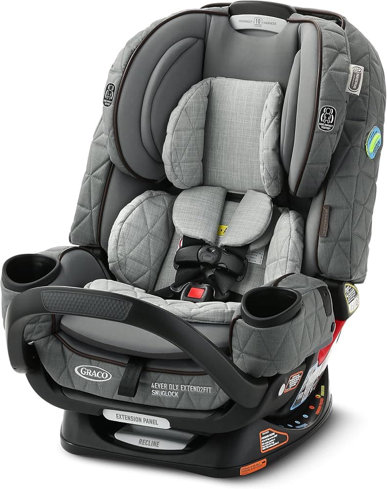 Premier 4Ever DLX Extend2Fit 4-in-1 Car Seat featuring Anti-Rebound Bar