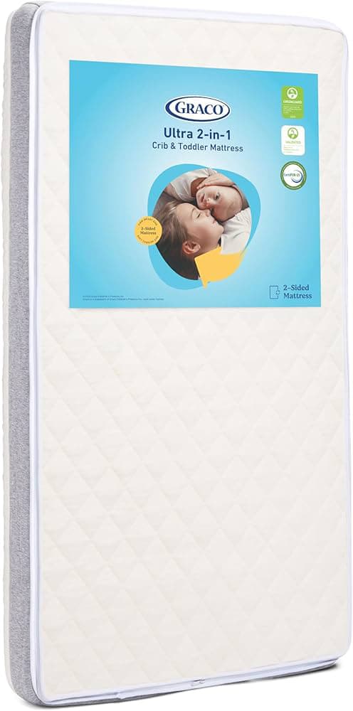 Ultra Premium 2-in-1 Crib and Toddler Mattress