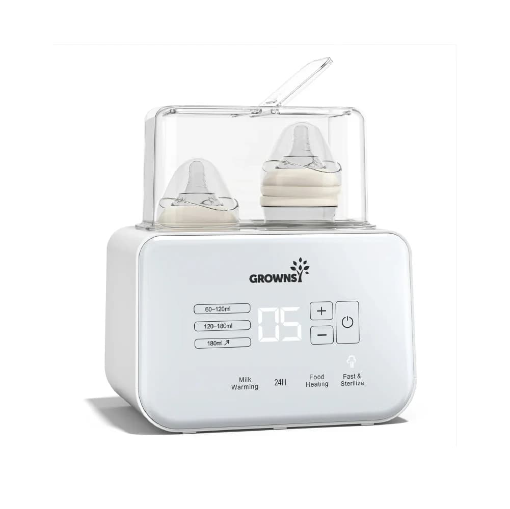 8-in-1 Baby Bottle Warmer, Fast Heating with Timer
