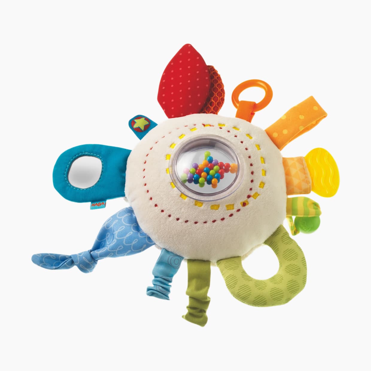 Rainbow Round Teether Cuddly