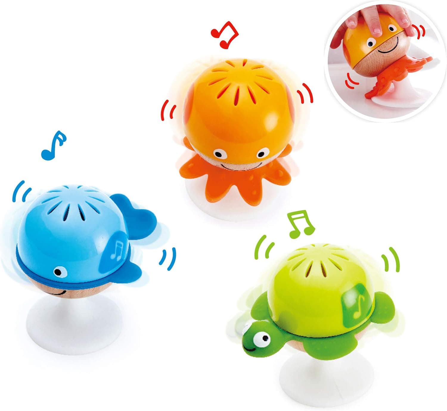 Hap-E0330 Sea Animals Rattle