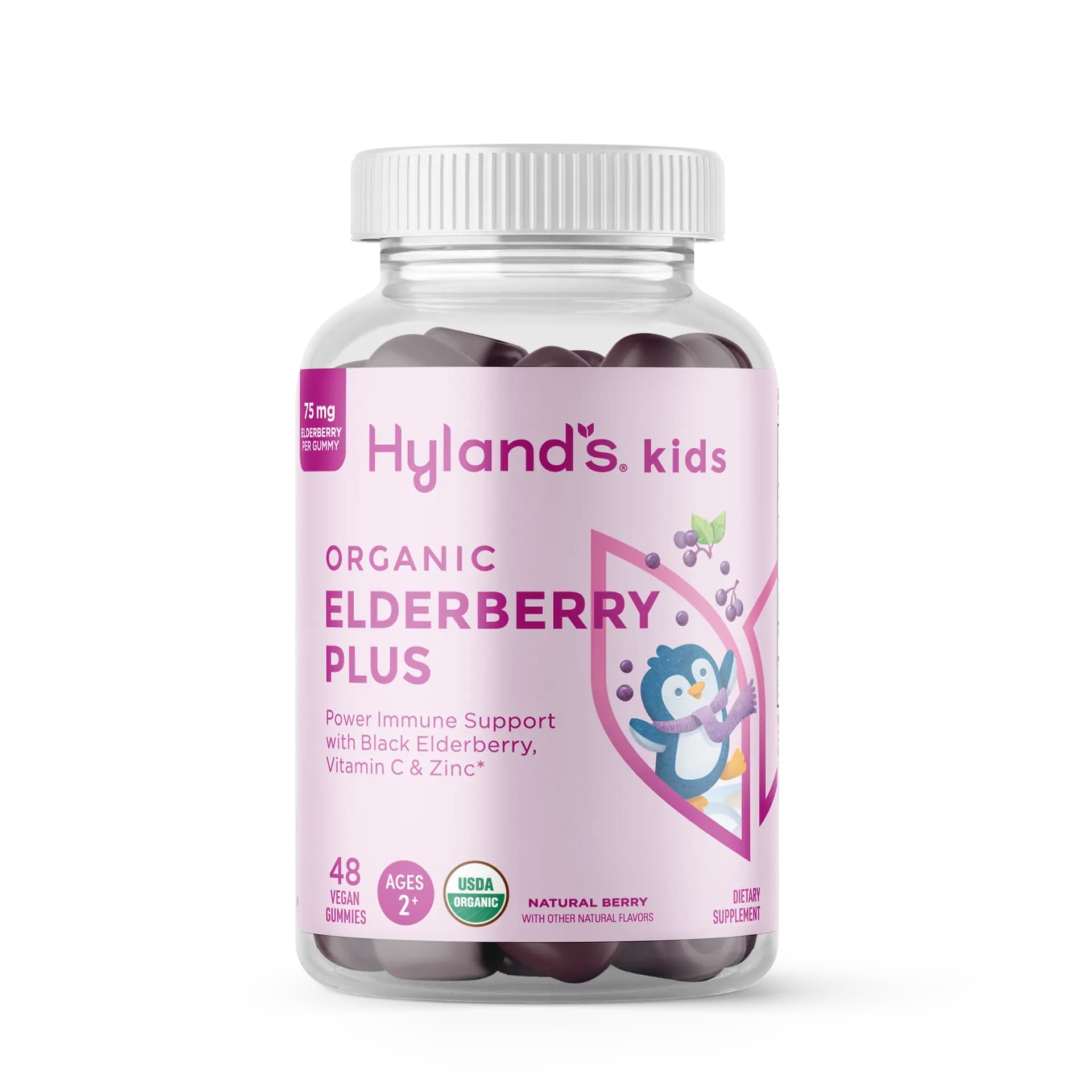 Hyland's Kids Organic Elderberry Plus Gummies