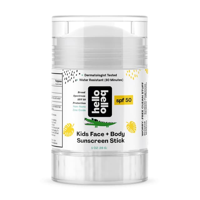 SPF 50 Kids Face + Body Sunscreen Stick