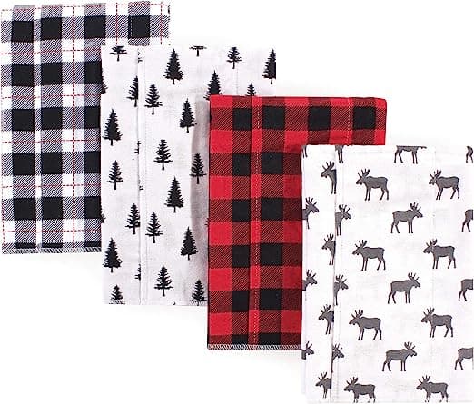 Baby Unisex Baby Cotton Flannel Burp Cloths