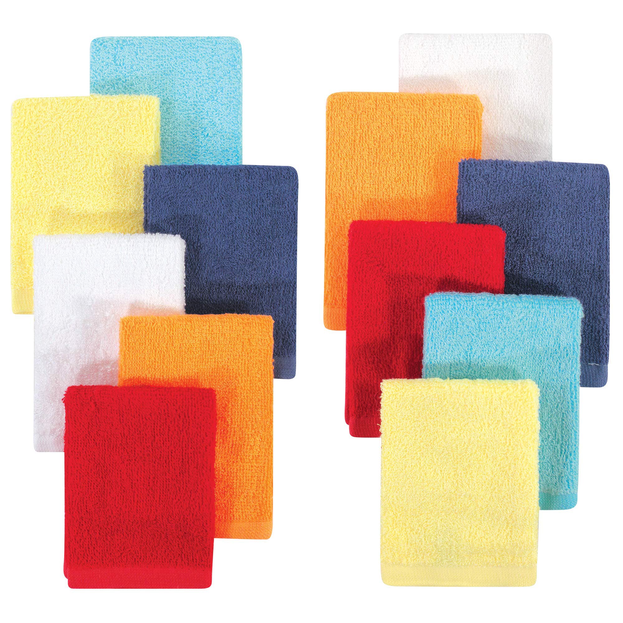 Baby Unisex Baby Rayon from Bamboo Woven Washcloths 12pk