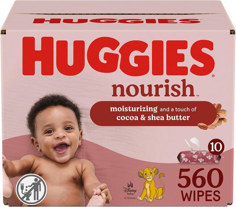 Nourish Scented Baby Wipes