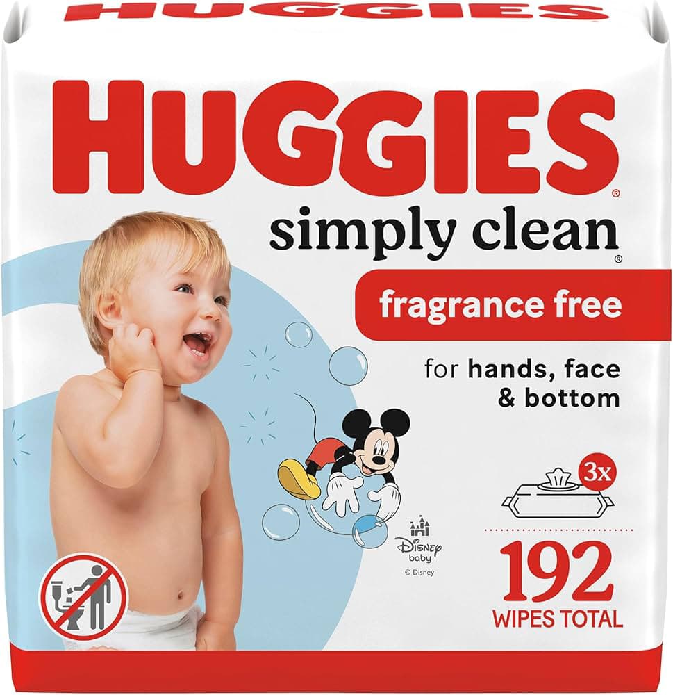 Simply Clean Fragrance-Free Baby Wipes