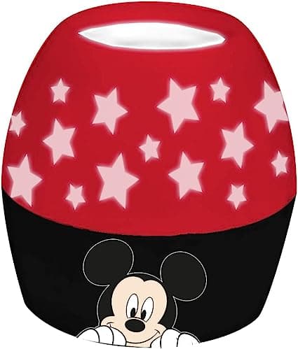 Nuova Disney Mickey Mouse Scene Projection Kids Lamp and Nightlight